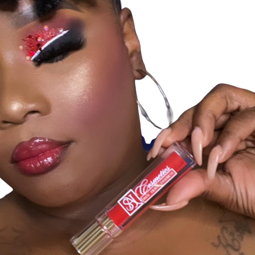SAJ Matte Lipstick- Ifemi Red